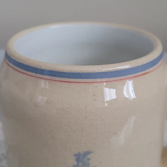 Antique 1912 James M Shaw & Co New York U.S. Navy Stein Mug Kai Insignia - Picture 12 of 14